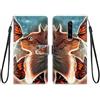 KARTXITAI Cover Compatibile con Xiaomi Mi 9T Pro PU Pelle TPU Silicone Portafoglio Magnetica con Disegni Motivo Animale Flip Custodia in Libro Slot Schede Custodia-Gatto, farfalla