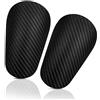 Dunkwckore 1 Paio Mini Parastinchi Calcio, 10 × 6 cm Professionali Parastinchi Calcio Piccoli, Accessori per Protezione da Calcio Delle Gambe per Gli Sport con la Palla da Uomo, Donna e Bambino