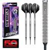 RED DRAGON Rebel 18g barile / 20g Peso Pieno Punta Morbida Set di Freccette in tungsteno all'90% con voli e aste per Freccette