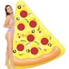 WLZP Gigante Pizza per Gonfiabile Piscina, Materassino Mare Realistic Print per Adulti, Viene Fornito con Portabicchieri e Kit di Toppe di Emergenza, Piscina Giocattoli per Festa Estiva (1 confezione)