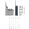 Dilwe - Set di 54 strumenti per riparazione di clarinetto, kit di ricambio per strumenti a fiato