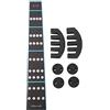 Dilwe Violino Practice Mute,Pacchetto di guida per muto e le dita di violino Controllo volume Five Claw Round Set accessori per violino muto