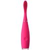 FOREO ISSA Mini 2 Sensitive, Spazzolino Elettrico Per Bambini, Design Svedese, Dotato Di Setole In Silicone Delicate, Ricaricabile Tramite USB, Wild Strawberry