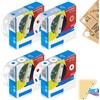 Erzekrim Etichette Rinforzo Fori Anelli Autoadesiva Salvabuchi Etichette 1000 Pcs Etichetta Rinforzi Fori Resistenti Agli Strappi Etichette di Rinforzo per Riparare o Decorare Un Libro a Fogli Mobili