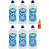 San Pellegrino 6x RIO Bum Bum Pavimenti, detergente per pavimenti con alcool, profumo di Talco, 1000ml + 1x Gingerino Recoaro Aperitivo Italiano 10cl IN OMAGGIO