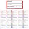 ^RTERBY'S Arterby's® - 350-700 - 1000 + 50 - Etichette Congelatore Alimenti Haccp Italiano Prestampate - Adesive 25x50mm Con Scheda Prodotto Personalizzabili - Quantità Scadenza (COL2, 350 Pz)