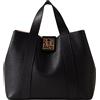 BORBONESE BORSA NUEVE SHOPPER MEDIUM - 924425AV9100 - nero