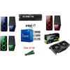 Assemblati Pc Desktop Gaming intel I7-11700 Ram 32Gb m.2 NVME 1512 Gb GeForce RTX 2060 12Gb