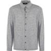 Jeordie's Cardigan Camicia Merinos Grigio Melange