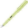 Lamy safari springgreen - Stilografica con impugnatura ergonomica e pennino in acciaio lucido misura EF - ideale per la scrittura e la calligrafia - cartuccia T 10 blue inclusa - destrimani
