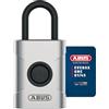 ABUS Lucchetto intelligente EVEROX One - apertura senza chiave premendo un pulsante - Smart Lock resistente alle intemperie per capannoni, cancello da giardino, armadietto, cassetta degli attrezzi