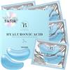 BLOOMORA Patch Occhi con Acido Ialuronico (30 paia) - Maschera Contorno Occhi con Niacinamide - Patch Occhiaie e Borse, Eye Mask Idratante