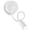 Ideal Lux FOCUS-1 AP BIANCO Mod. 097183 Lampada Da Parete 1 Luce