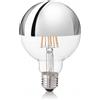Ideal Lux E27 GLOBO D095 08W 3000K CRI80 CROMO Mod. 135526 Confezione Kit 10 Lampadine