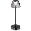 Ideal Lux LOLITA TL NERO Mod. 250274 Lampada Da Tavolo 1 Luce