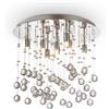 Ideal Lux MOONLIGHT PL8 CROMO Mod. 077796 Lampada Da Soffitto 8 Luci