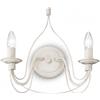 Ideal Lux CORTE AP2 BIANCO Mod. 028460 Lampada Da Parete 2 Luci