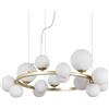 Ideal Lux PERLAGE SP14 BIANCO Mod. 283814 Lampada A Sospensione 14 Luci