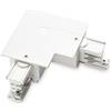 Ideal Lux LINK 3-PHASE TRIM L-CONNECTOR LEFT ON-OFF WH Mod. 188119 Accessori