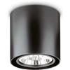 Ideal Lux MOOD PL1 D15 ROUND NERO Mod. 243450 Lampada Da Soffitto 1 Luce