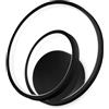 Ideal Lux OZ AP ON-OFF NERO 3000K Mod. 269399 Lampada Da Parete 1 Luce