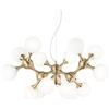 Ideal Lux NODI SP15 OTTONE Mod. 241012 Lampada A Sospensione 15 Luci