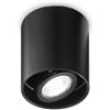 Ideal Lux MOOD PL1 D09 ROUND NERO Mod. 243924 Lampada Da Soffitto 1 Luce