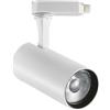 Ideal Lux FOX TR 3-PHASE 25W CRI80 3000K ON-OFF WH Mod. 250458 Tracklight 1 Luce