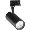 Ideal Lux FOX TR 3-PHASE 25W CRI80 4000K ON-OFF BK Mod. 267791 Tracklight 1 Luce