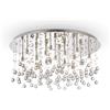 Ideal Lux MOONLIGHT PL15 CROMO Mod. 077819 Lampada Da Soffitto 15 Luci
