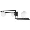 Ideal Lux ANGOLO PL3 NERO Mod. 284286 Lampada Da Soffitto 3 Luci