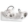 Ideal Lux GLIM PL2 BIANCO Mod. 200200 Lampada Da Soffitto 2 Luci