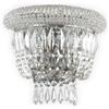 Ideal Lux DUBAI AP2 CROMO Mod. 207155 Lampada Da Parete 2 Luci