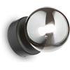 Ideal Lux PERLAGE AP1 FUME' Mod. 292403 Lampada Da Parete 1 Luce