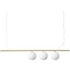 Ideal Lux PERLINE SP3 OTTONE Mod. 282114 Lampada A Sospensione 3 Luci