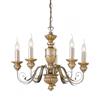 Ideal Lux FIRENZE SP5 ORO Mod. 020822 Lampada A Sospensione 5 Luci