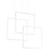 Ideal Lux FRAME SP QUADRATO BIANCO 3000K Mod. 253596 Lampada A Sospensione 1 Luce