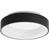 Ideal Lux ZIGGY PL D045 NERO Mod. 307206 Lampada Da Soffitto 1 Luce
