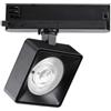 Ideal Lux POV TR 3-PHASE SQUARE BK Mod. 296357 Tracklight 1 Luce