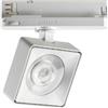 Ideal Lux POV TR 3-PHASE SQUARE WH Mod. 296364 Tracklight 1 Luce