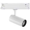 Ideal Lux FOX TR 3-PHASE 08W CRI90 3000K 1-10V WH Mod. 302546 Tracklight 1 Luce