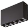 Ideal Lux LIKA PL NERO Mod. 244884 Lampada Da Soffitto 1 Luce