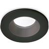 Ideal Lux ROOM-65 FI ROUND BK Mod. 252032 Lampada Da Incasso 1 Luce