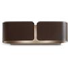 Ideal Lux CLIP AP2 SMALL COFFEE Mod. 187365 Lampada Da Parete 2 Luci