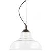 Ideal Lux BISTRO' SP1 PLATE TRASPARENTE Mod. 112336 Lampada A Sospensione 1 Luce