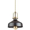 Ideal Lux ERIS-2 SP1 NERO Mod. 249063 Lampada A Sospensione 1 Luce