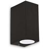 Ideal Lux UP AP2 NERO Mod. 115344 Lampada Da Parete 2 Luci