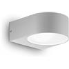 Ideal Lux IKO AP1 GRIGIO Mod. 092218 Lampada Da Parete 1 Luce