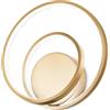 Ideal Lux OZ AP ON-OFF OTTONE 3000K Mod. 269405 Lampada Da Parete 1 Luce