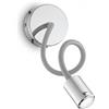 Ideal Lux FOCUS-1 AP CROMO Mod. 097206 Lampada Da Parete 1 Luce